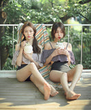 フリル チェック柄 かわいい 水着 ビキニ タンキニ モノキニ 新作 海辺 MY7-KSD