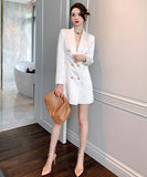 ミニドレス キャバスーツ   ゴージャス  高級感  披露宴  LT2-JY5406