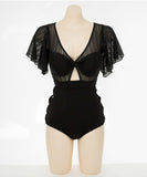 ブラック/ホワイト ビキニ モノキニ タンキニ 水着温泉 セクシー 着痩せ MY7-BY2607