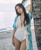 【２色】水着 モノキニ 谷間魅せ ストラップ セクシー 着瘦せ XH7-DP- A19414