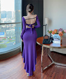 キャバドレス 肌見せ エロかわいい 指名 セクシー 谷間魅せ スリットXH2-LQE8108BF13