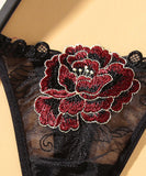 【7色】tバック 新作 レース 刺繡 花柄 透け感 MY8-ZR2268