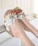 夏限定 おしゃれ サンダル ハイヒール ピカピカ かわいい MY5005