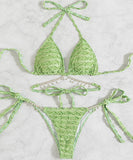 水着 チェーン hot girl ビキニセクシー海辺三角ビキニ XH7-OL-ZT438