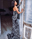 レディースドレス イブニングドレス  ノースリーブ ロングマーメイドスカート XY2-PC-FT8888