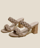 【3色】スリッパ 履きやすい スクエアトゥサンダル おしゃれ XH5-XL-YXB-11907-1