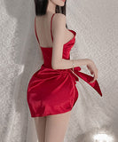 3色 パジャマ セクシー ルームウェア ストラップ 高級感 XH8-GR2320