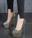 16CM ハイヒール パンプス ピカピカ 2色 新作 脚長効果 ゴージャス MY5-XL-MY-258-153