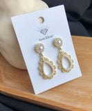 バロックスタイル イヤリング ゴージャス 新作 YN3034