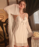 勝負下着 カワセクシー リボン ルームウェア パジャマ 高級感 XH8-GR2232