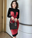 手作り ロングドレス  セレブ風  高級感  チュール  着瘦せ  パフスリーブ 気質  LT2-JY10170