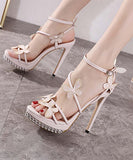 セクシー ハイヒール 淑やか 二次会 宴会 ゴージャス 蝶 可愛い XH5-XL-MY-723-23