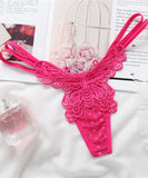 【6色】Tバック 下着 パンティパンツ 蝶 レース MY8-ZR2202