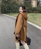 【3色】高品質 カシミヤ コート オーバーサイズ チェスターコート ウール 通勤 XH2-BQL18001