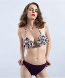 水着 ホルターネック 花柄 可愛い フリル セクシー XH7-BAK2037