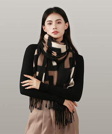 【4色】スカーフ 保暖性 コーデ完成 高級感 chic かわいい 通勤 XH9-DQST-YH01