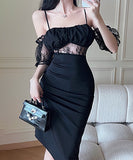 レース 仙女風 不規則 エレガント 宴会 指名 可愛い セクシー ユニーク XH2-LQE5129H418