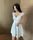 2色 レース ピカピカ 新作 ミニドレス キャバドレス クラブ キャバクラ MY2-YM8638