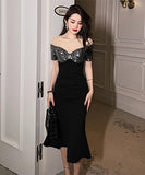 パーティードレス 高級感 キラキラ ゴージャス セクシー XH2-JY10119