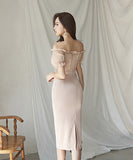 カワセクシー エレガント ベアトップ チュール キャバドレス 気質 XH2-ZED889201NV171