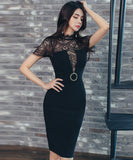 レース 高見え 新作 姉 キャバドレス 膝丈 ドレス パーティードレス MY2-ZED886358HF225B