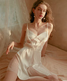 ２色 セクシー 肌見せ 超人気 清楚感 谷間魅せ スリップドレス MY8-GR1513