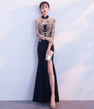 刺繍  高見え  パーティードレス  ゴージャス 新年会 二次会 披露宴 LT2-HX15