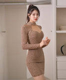 ミニドレス キャバドレス レース 透け感 かわいい MY2-JW7221NA71