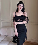 レース 仙女風 不規則 エレガント 宴会 指名 可愛い セクシー ユニーク XH2-LQE5129H418