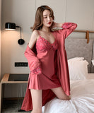 【2点セット ドレス+コート】花柄 清楚感 かわいい レース 刺繡 新作 MY8-TYMXB2175