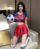 ワールドカップ チアリーディング服 大人可愛い ナイトクラブ ミニドレスXH2-18YX0804