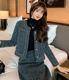 セットアップ  キャバスーツ  新作  二次会 披露宴  名媛風  高品質  LT2-LML1389#