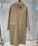 【3色】カシミヤ コート  高品質  チェスターコート オーバーサイズ  ウール XH2-BQL004