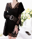 特価 レース 3タイプ セクシー 着痩せ ミニドレス キャバドレス MY2158-MLS1042