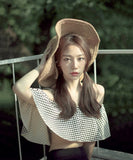 フリル チェック柄 かわいい 水着 ビキニ タンキニ モノキニ 新作 海辺 MY7-KSD