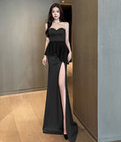 2色  チューブトップ   ロングドレス  キャバドレス  谷間魅せ  セクシー  高級感  LT2-YM9110