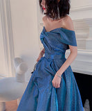 キラキラ 星空 高品質 姫様 ロングドレス 演奏会 誕生日パーティー ゴージャ 結婚式 XH2-CCHQ58