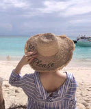 レディース 麦わら帽子UVカット小顔効果天然素材 通気性 涼しい 女性 ストローハット インスタ 話題XH9-LYYH005