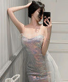 パーティードレス キラキラ ナイトクラブ セクシー お姫様 XH2-ZED885272DXH449