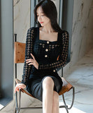 ロングドレス 気質  セクシー  高級感  同伴   宴会  LT2-ZED880403E