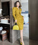 刺繍 キャバスーツ  上下セット  ドレス 宴会 着瘦せ 高級感 LT2-JY10004