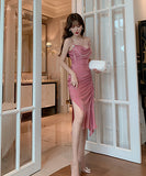 セクシー ナイトドレス キャバ嬢 パーティードレス 宴会 ゴージャスXH2-JY4035