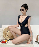 水着 モノキニ タンキニ  大人 谷間魅せ かわいい 温泉 リゾート セクシー 夏海辺 MY7-KDS2210