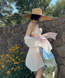 2色 レース 高見え セクシー モノキニ タンキニ 体型カバー 人気 水着 MY7-KSD21042