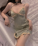 セクシー ルームウェア エロかわいい 刺繡 勝負下着 パジャマ 個性的 XH8-GR1426