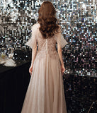 夢幻風  ロングドレス パーティードレス  ゴージャス 華奢感 二次会 年末会  LT2-XZD-056