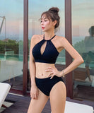 【2点セット】ビキニ タンキニ モノキニ 水着 新作 谷間魅せ MY7-DP-A28384