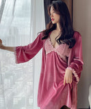 【6色・2点セット】セクシー 柔らかい 勝負下着 パジャマ ルームウェア MY8012-SQRM2106