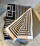 シマウマ柄  50%カシミア  スカーフ 秋冬新作 おしゃれ  厚手  気質 LT9-CM-3