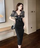 レース ゴージャス リボン 披露宴 二次会 パッチワーク XH2-JY20059